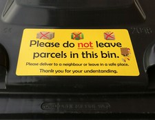 Sticker Sign/Notice for