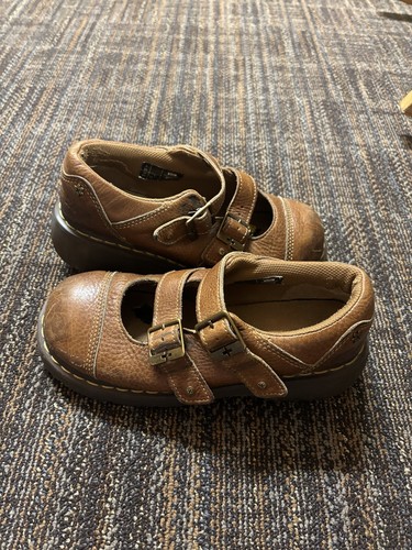 Brown mary jane martens - brown,