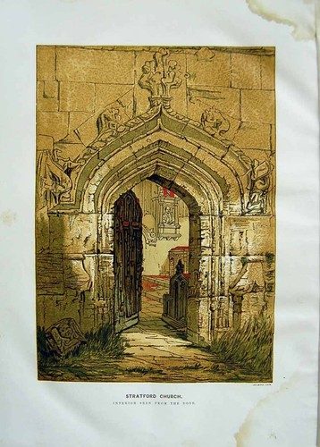 Antique old print 1682 c1890 - old, *1682