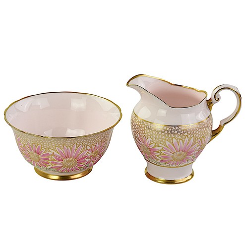 Tuscan china pink daisy - china,, milk