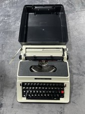 Silver Reed 500 Typewriter Vintage With Hard Case Working Seiko Made In Japan