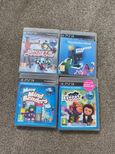 Ps3 move games bundle - 4x,