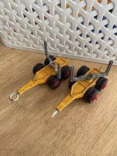 2 X Vintage Die Cast Trailers