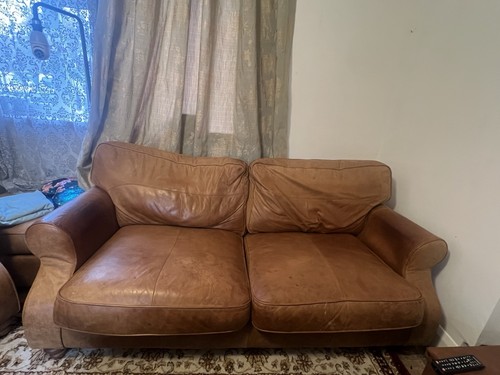 Dfs leather sofa - dfs,