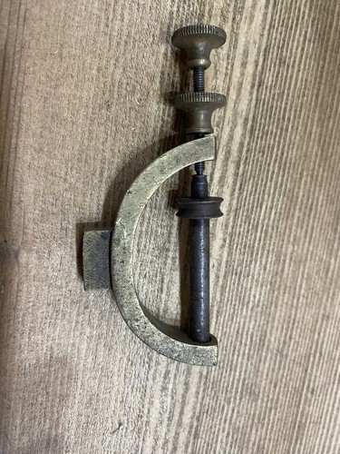 Vintage jewellers watch brass - watch,