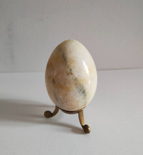 Polished Decorative Vintage Stone Eggs With Stands- Choice of 5