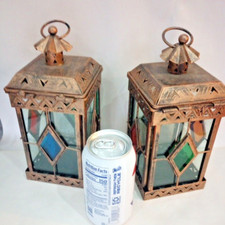 Vintage 1990s Set Of Two Metal