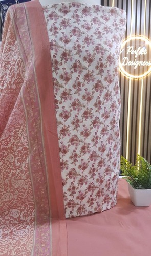 Ladies unstitched soft cotton - ladies,