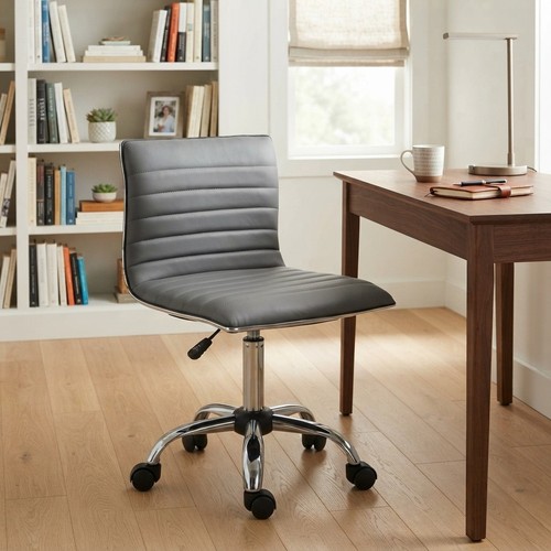 Elegant armless mid back - armless, desk