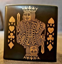 Unusual Black Money Box With