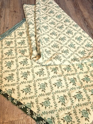 Fabric remnant 82x56 yellow - fabric,