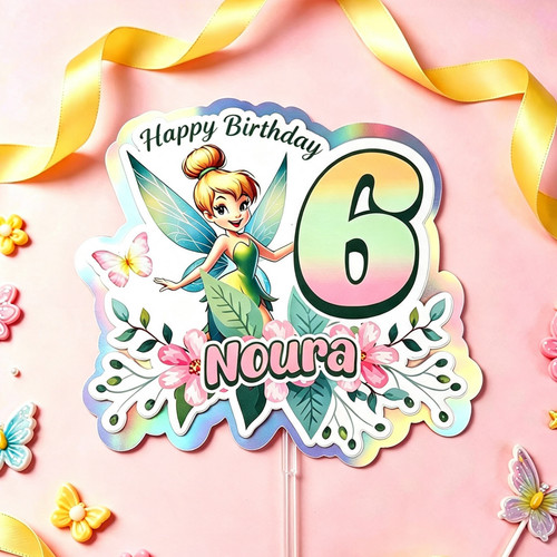 Tinkerbell cake topper - cake,
