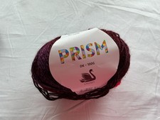 Cygnet Prism DK wool, yarn Red, Burgundy, purple