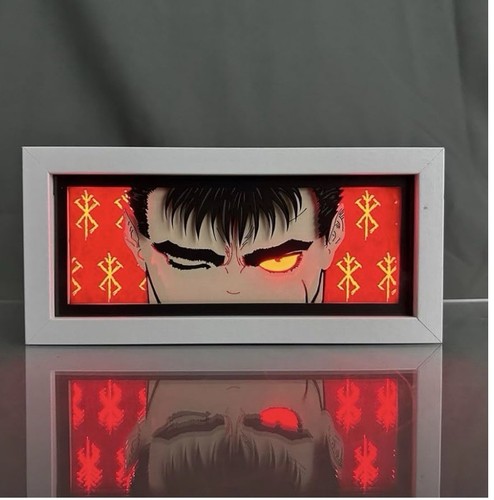 Berserk guts led light box - guts,