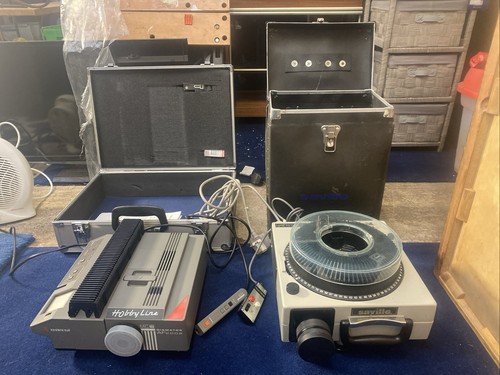 Vintage slide projector - vintage, x2