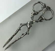 Cast Silver Sugar Nips Tongs