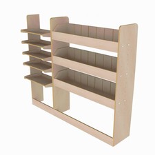 For 2014 Vauxhall Vivaro Trafic Talento NV300 LWB - Double cab Van Racking