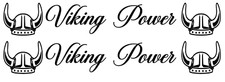 truck side sticker viking