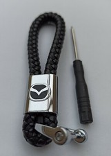 Mazda Black Braided Leather