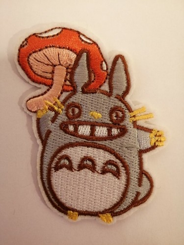 Embroidered kawaii cute totoro - kawaii,