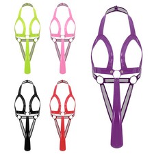 Women pvc leather wet look - pvc,