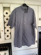 ciro citterio shirt Xl Blue/white Check 