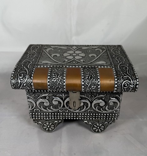 Vintage indian floral embossed - indian,