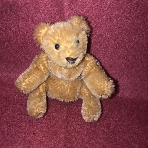 Vintage miniature steiff teddy - miniature,