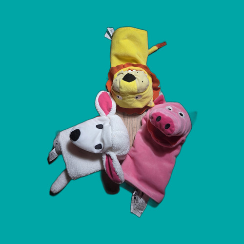 Ikea klappar hand puppet plush - puppet,