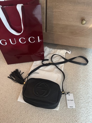 Gucci disco black handbag - black,
