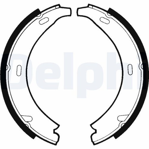 Brake shoe set parking - shoe,