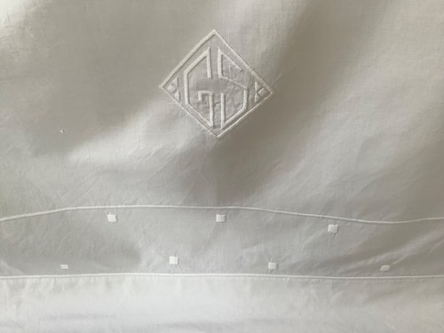Vintage embroidered and