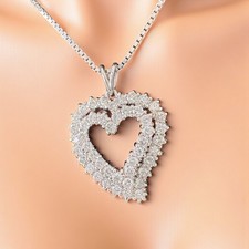 Diamond Witch's Heart 18ct