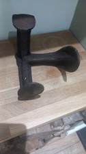Vintage Cobblers  Shoes Anvil 3 Way Last Cast Iron Door Stop