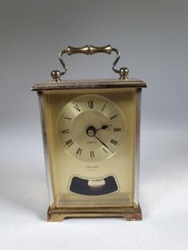 Metamec Quartz  Vintage Carriage Clock Battery Operated Collectable England