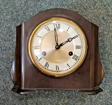 Antique Smiths Enfield Chiming Clockwork Bakelite Mantelpiece Mantel Clock