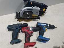 Workzone 18v Li-Ion Cordless Drill Drive + two drills & circular saw.