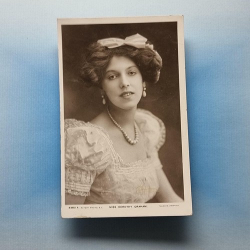 Edwardian actress postcard - edwardian,