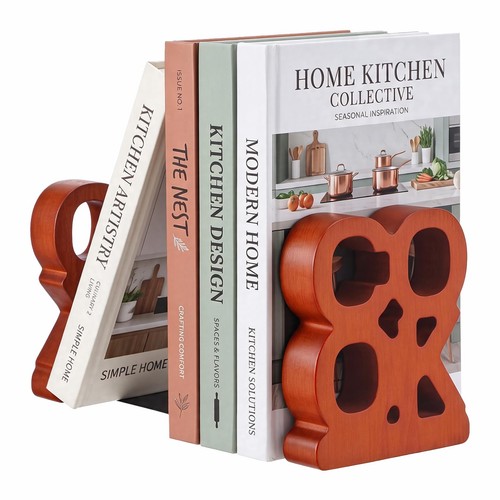 Rustic wood tabletop cookbook - rustic,