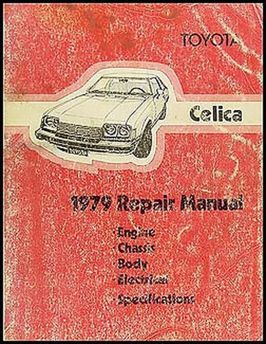 1979 toyota celica workshop - celica,