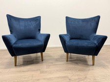 Habitat Harlem Velvet Wingback