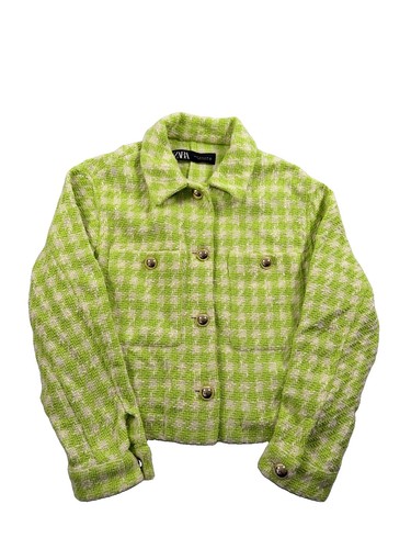 Zara green and - and, tweed