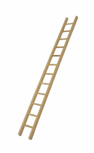 Ladder dolls house - dolls, miniature