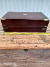 Vintage wooden writing slope - wooden,