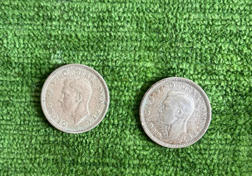King george six pence - king, vi