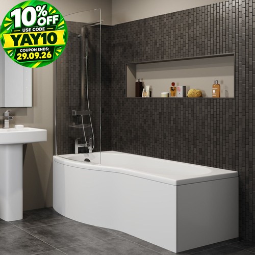 Bathroom shaped 1700mm - p,
