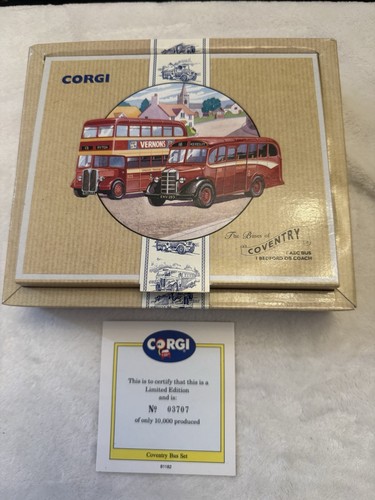 Corgi coventry bus set - corgi,