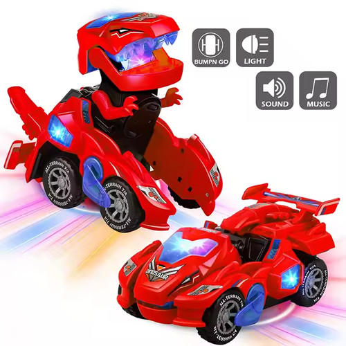 Electric transforming led car - transforming,