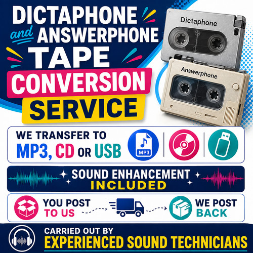 Dictaphone mini cassette tape - mini,
