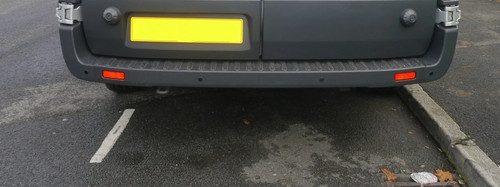Ford transit mk8 rear bumper - ford,